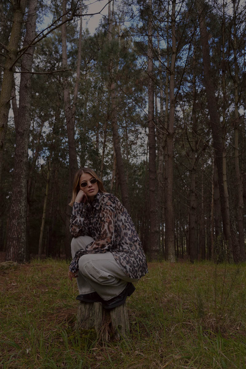 Camisa Hyaena MARRON
