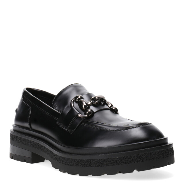 Zapatos de Mujer Miss Carol DOULE Mocasin con hebilla Negro