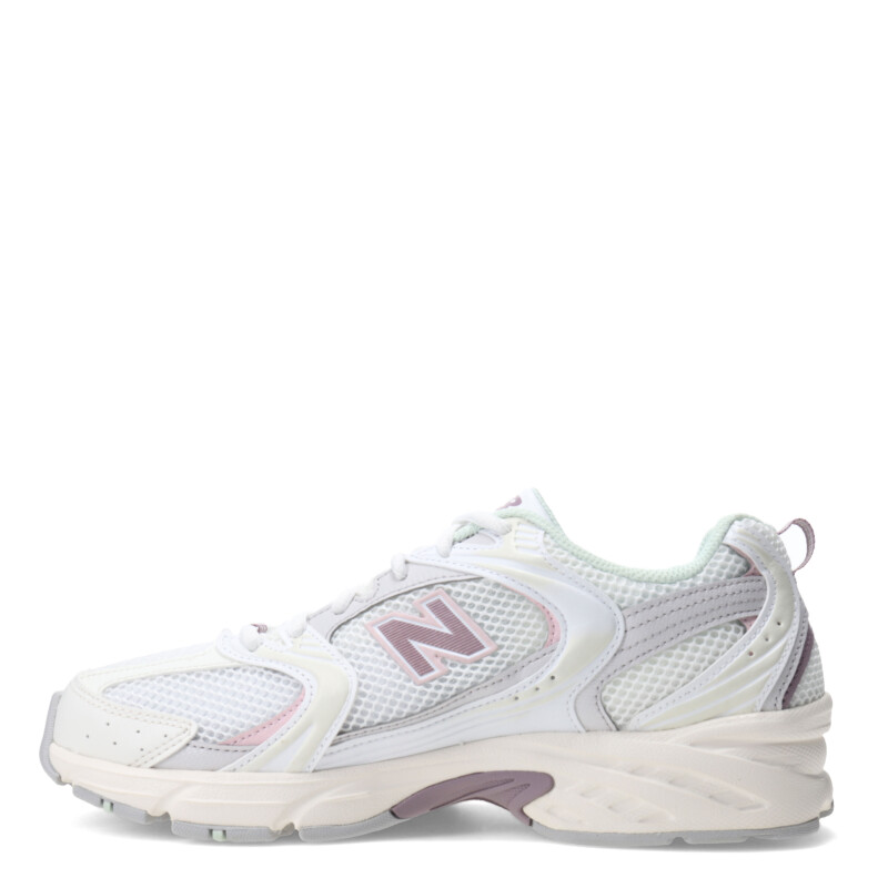 Championes Unisex New Balance Running Course 530 Blanco - Gris - Rosa