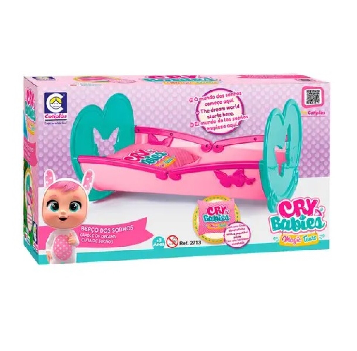 Cuna Muñeca Dream de Bebés Llorones 