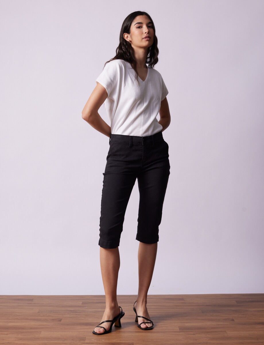 Capri Jean Goddess - Negro 