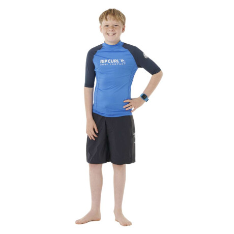 Lycra Rip Curl Shock Upf Niño Azul