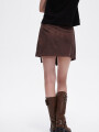 Falda Cameli Marron