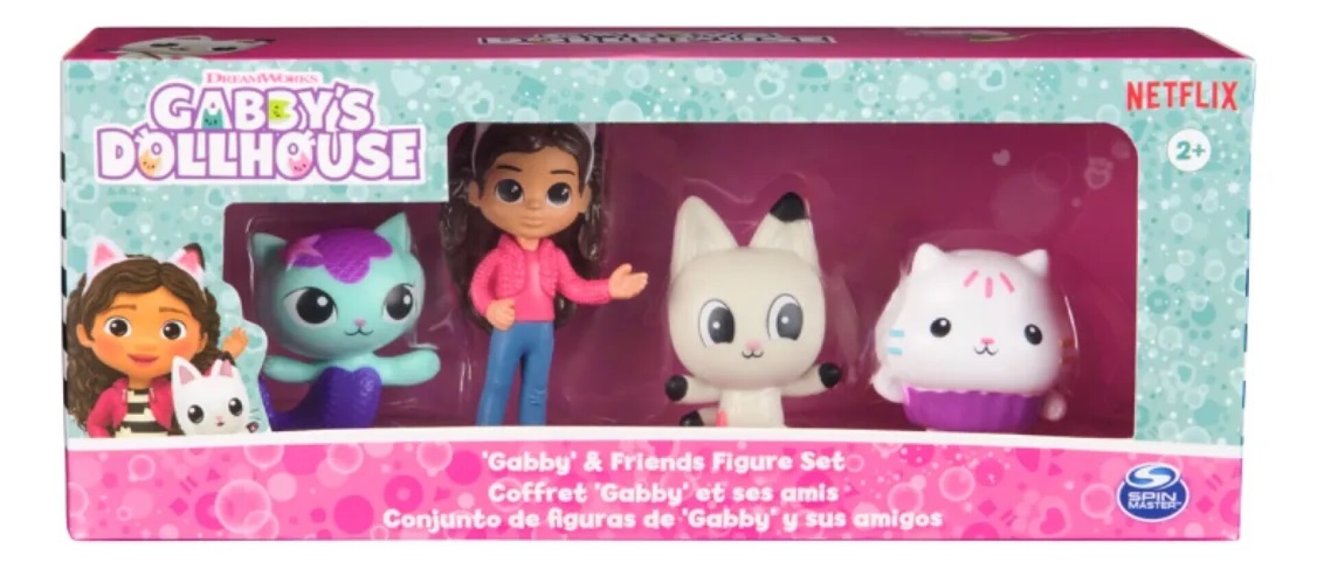 Gabby´s Dollhouse - Mini Figuras Pack X4 99252 