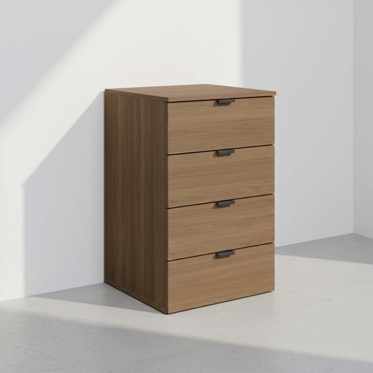 CAJONERA - MDP-Y-MELAMINA MARRON F204 