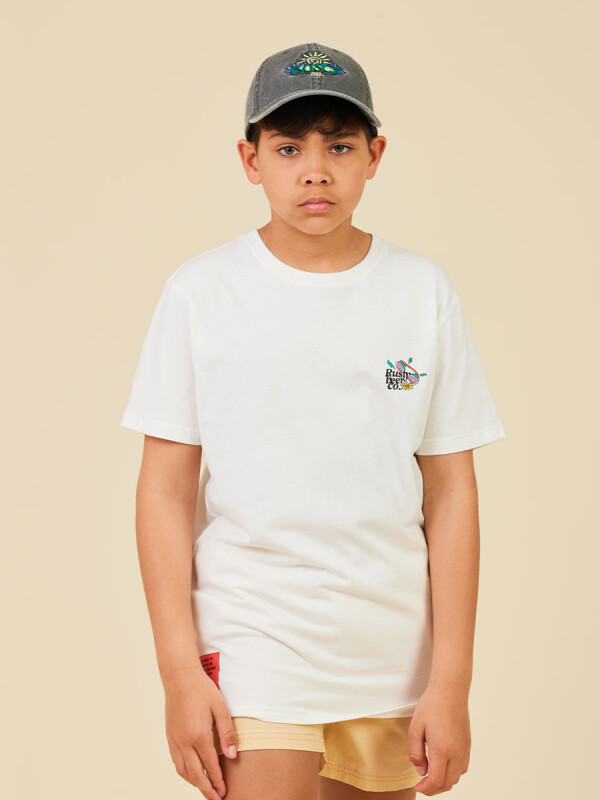 T-SHIRT JUCAR TEEN RUSTY Blanco