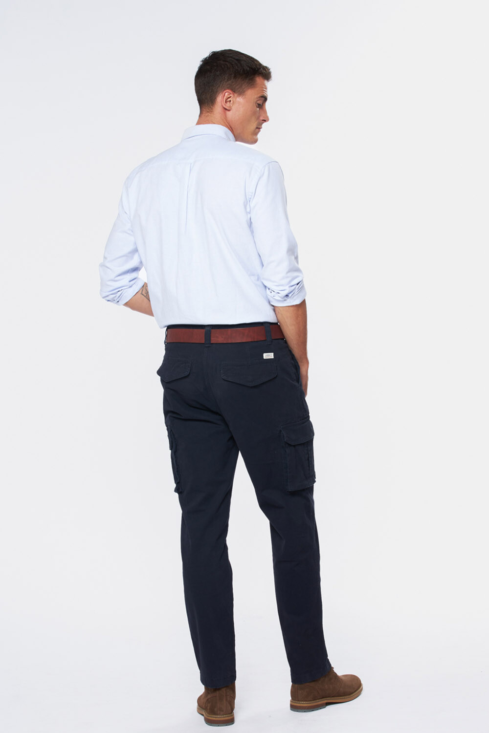 PANTALÓN CARGO Azul