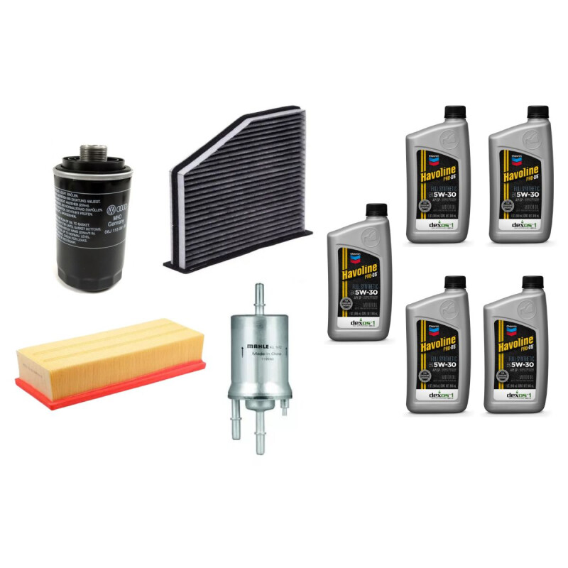 KIT DE FILTROS Y ACEITE 5W30 TEXACO (TSI) Kit De Filtros Y Aceite 5w30 Texaco (tsi)