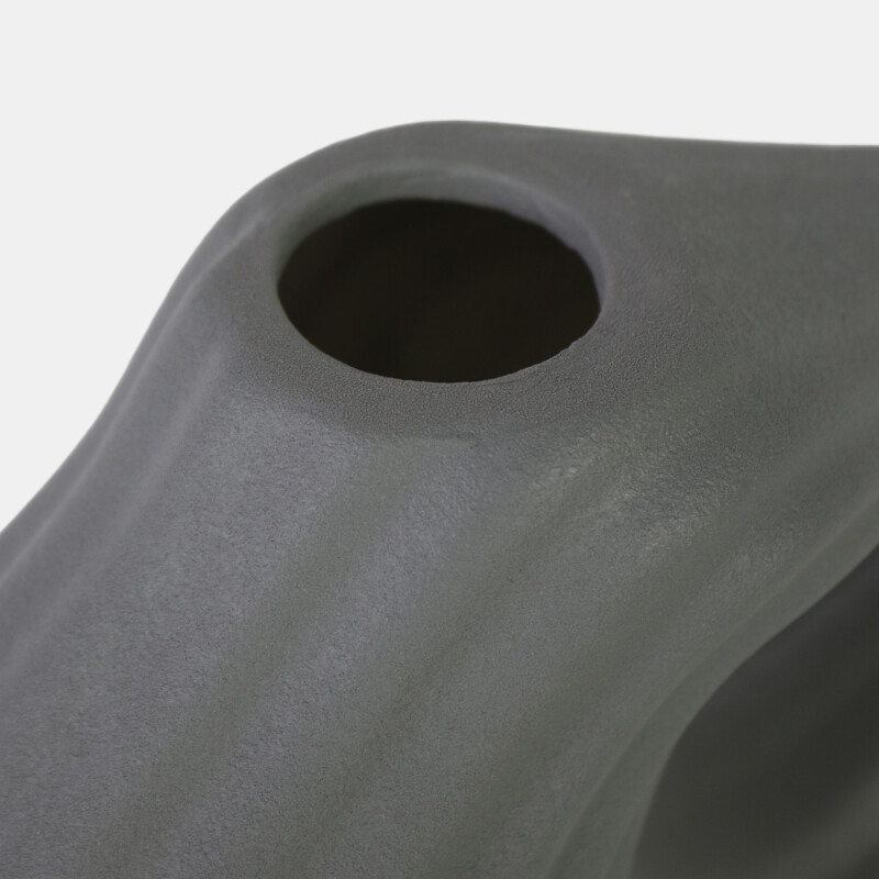 BASE CERAMICA GRIS OSC 25X10X18CM Unica