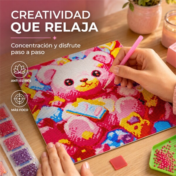 Kit de Pintura Diamante 5D Diamond Painting 30 x 30 cm DISENO 3