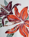 Pañuelos Raso Flores Pañuelo Estampa Floral - Combinacion Multicolor