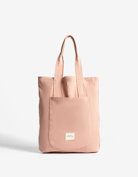 Bolsas reutilizables Tote Bag De Material Reciclado - Rosa Claro