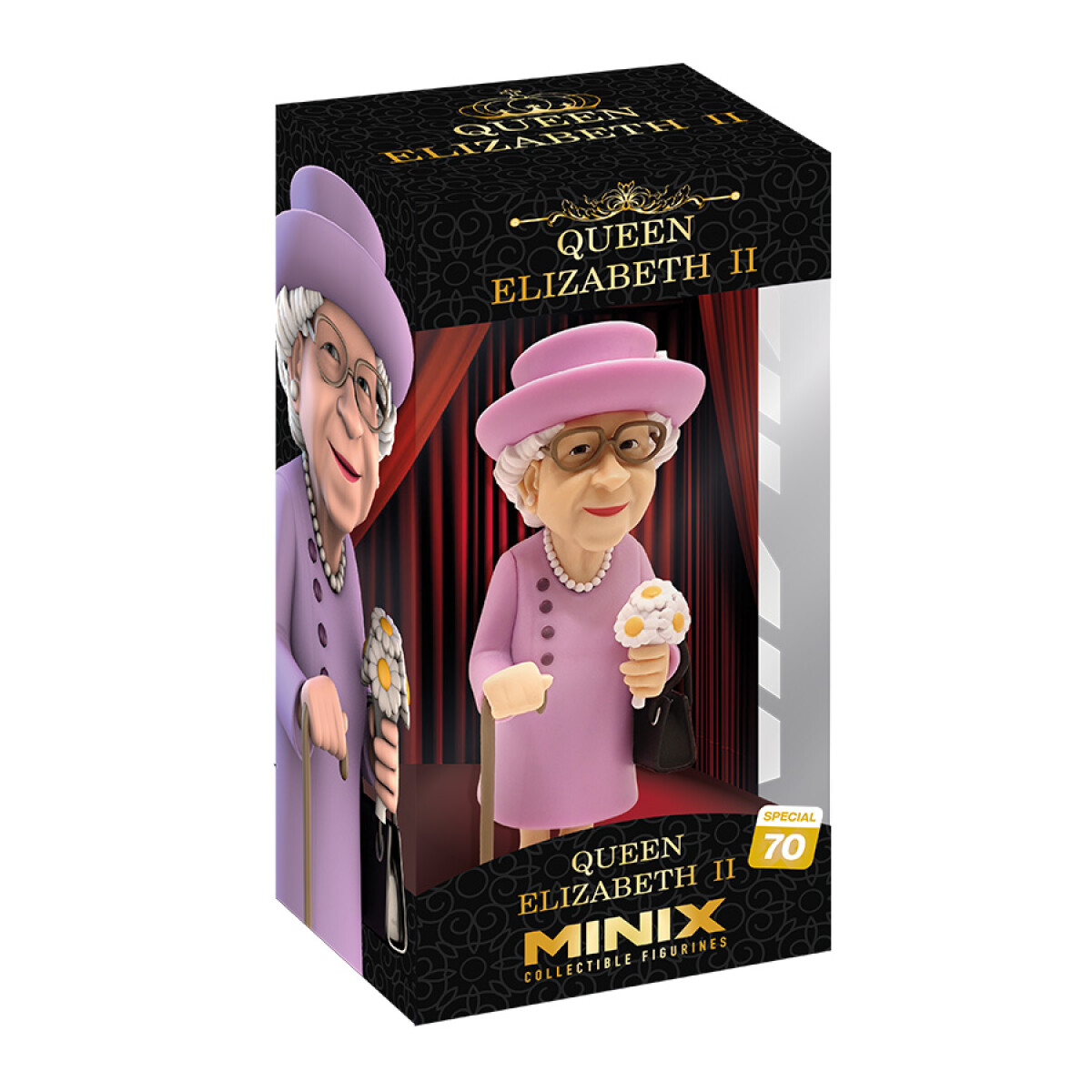 MINIX FIGURINE QUEEN ELIZABETH II 