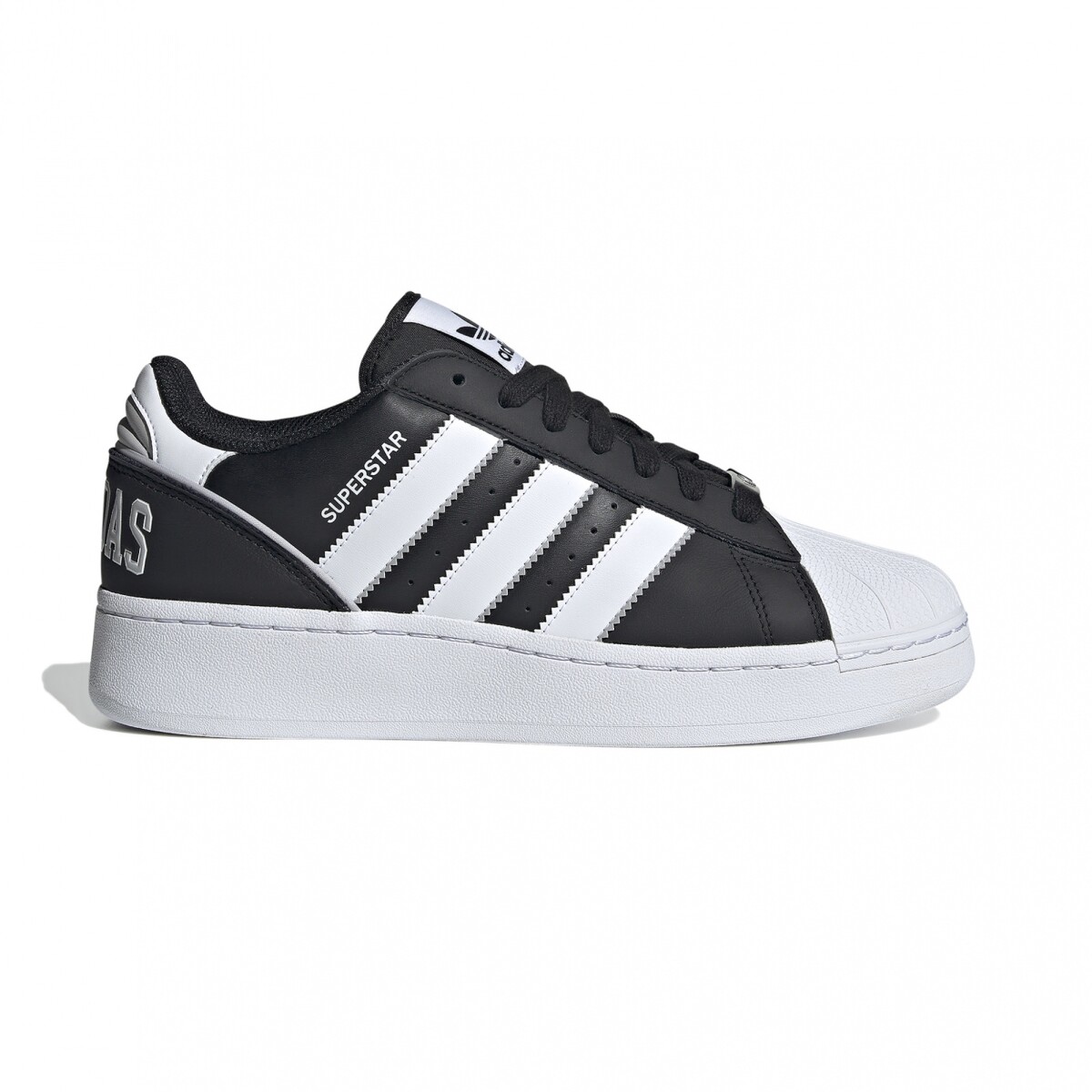 adidas SUPERSTAR XLG - CORE BLACK/FTWR WHITE 