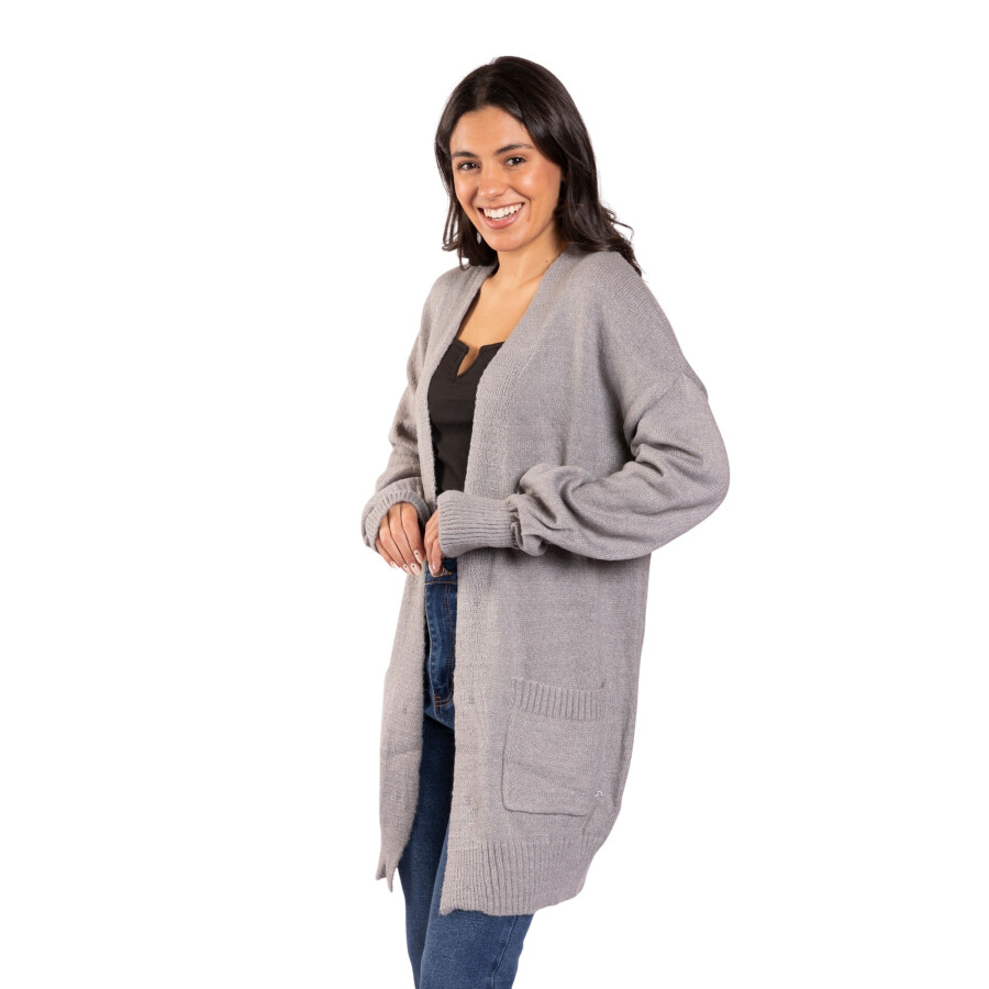 CHERRY CARDIGAN GREY