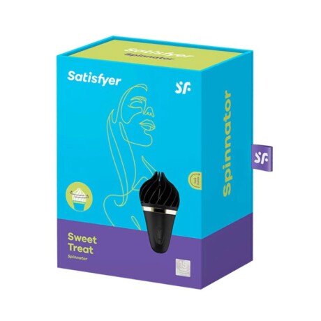 Satisfyer Sweet Treat Rotador Estimulador Negro