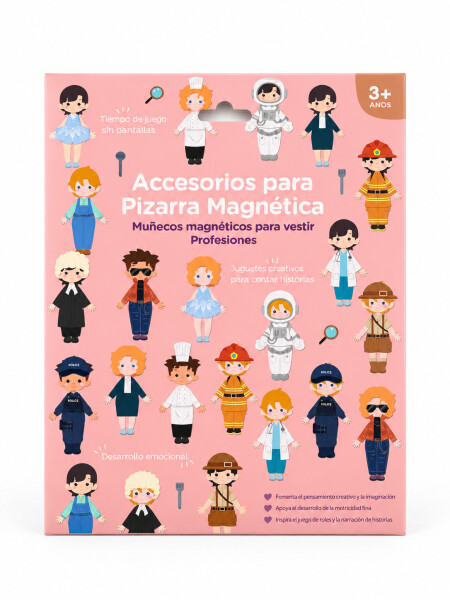 ACCESORIOS PARA PIZARRA MAGNETICA MUÑECAS MULTICOLOR