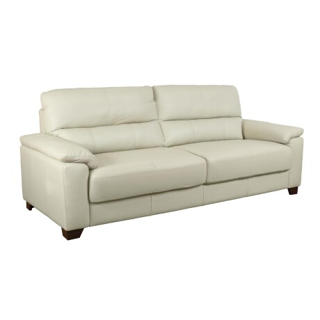 SOFA 3 CUERPOS CUERO-100-NATURAL NATURAL-BEIGE VENECIA CRUDO