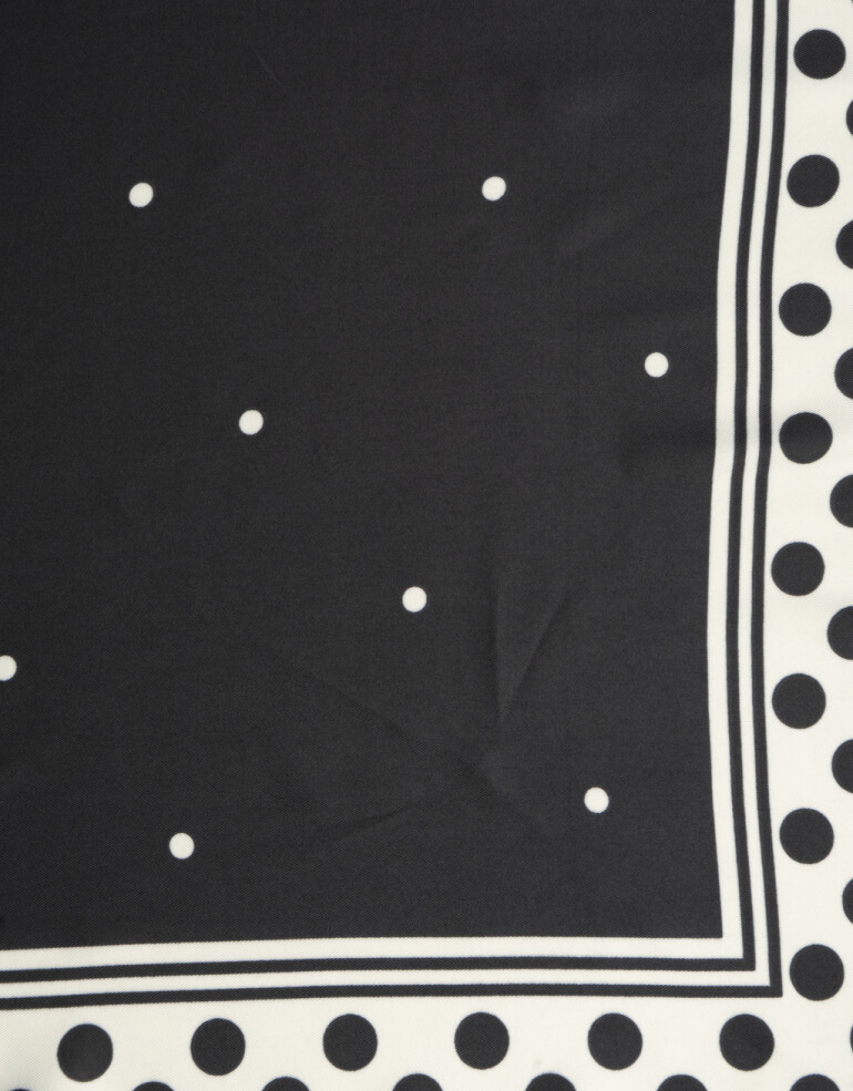 Pañuelos Raso Geométrico Pañuelo De Material Reciclado - Estampado Lunares