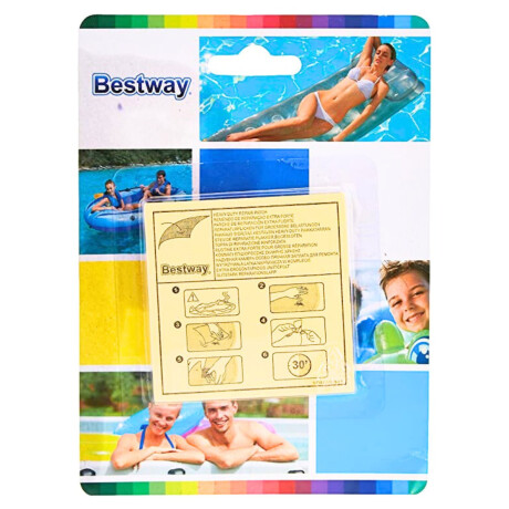 Parches para reparar inflables x10 undades Bestway Parches para reparar inflables x10 undades Bestway