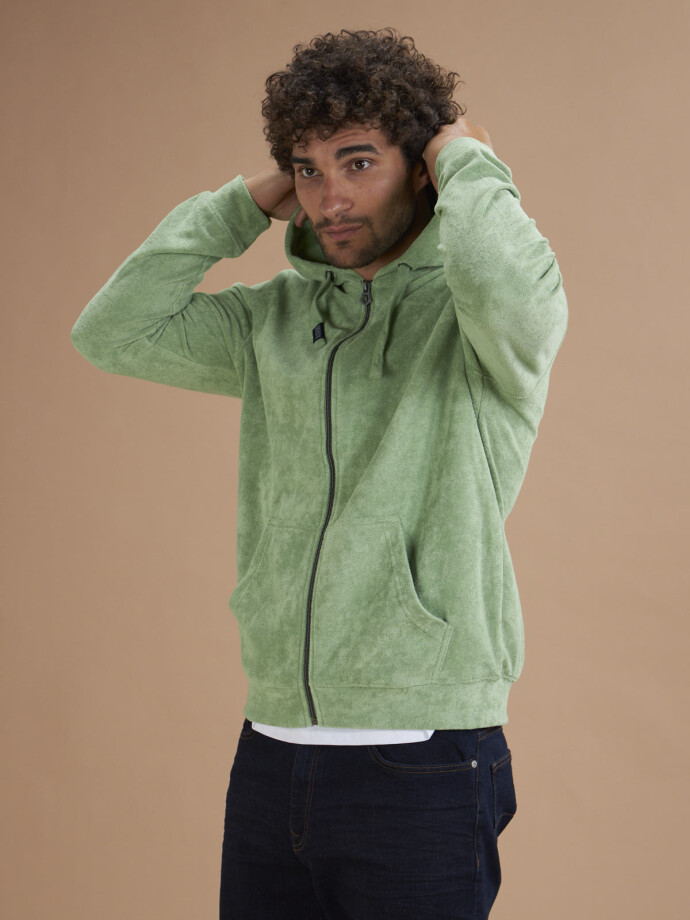 FLEECE CANOPU VERDE