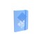 Cuadernito A7 c/Elastico 80 hojas Celeste