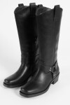 Botas largas herrajes negro