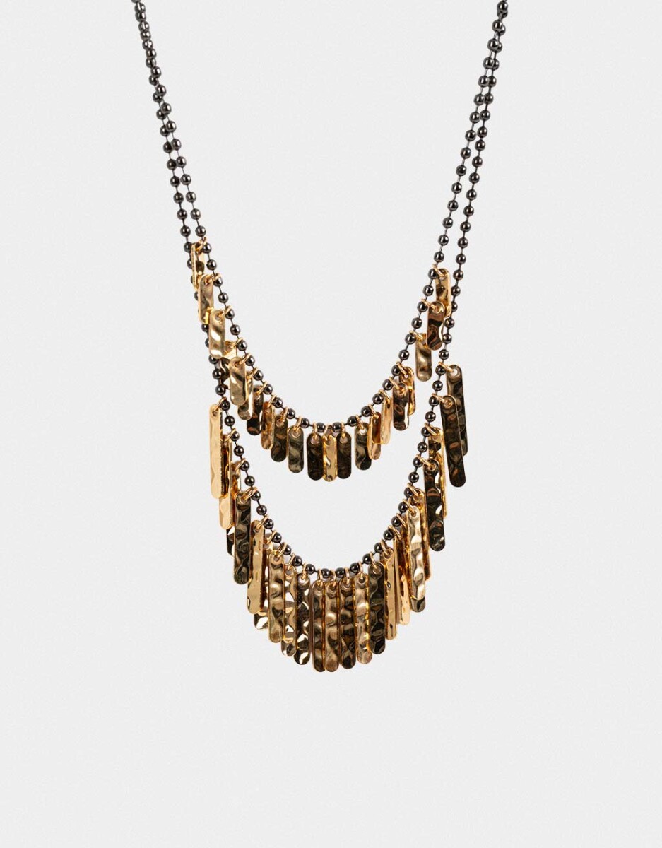 Collar Corto De Espejos 