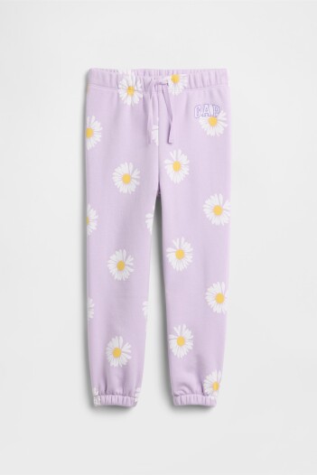 Pantalón Deportivo Logo Gap Toddler Niña Nostalgic Lavender