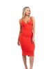 Vestido Color Rojo By La Bellamafia U