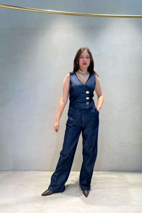 Pantalon Ema Azul