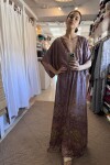 Vestido Manu de seda Tonos lilas