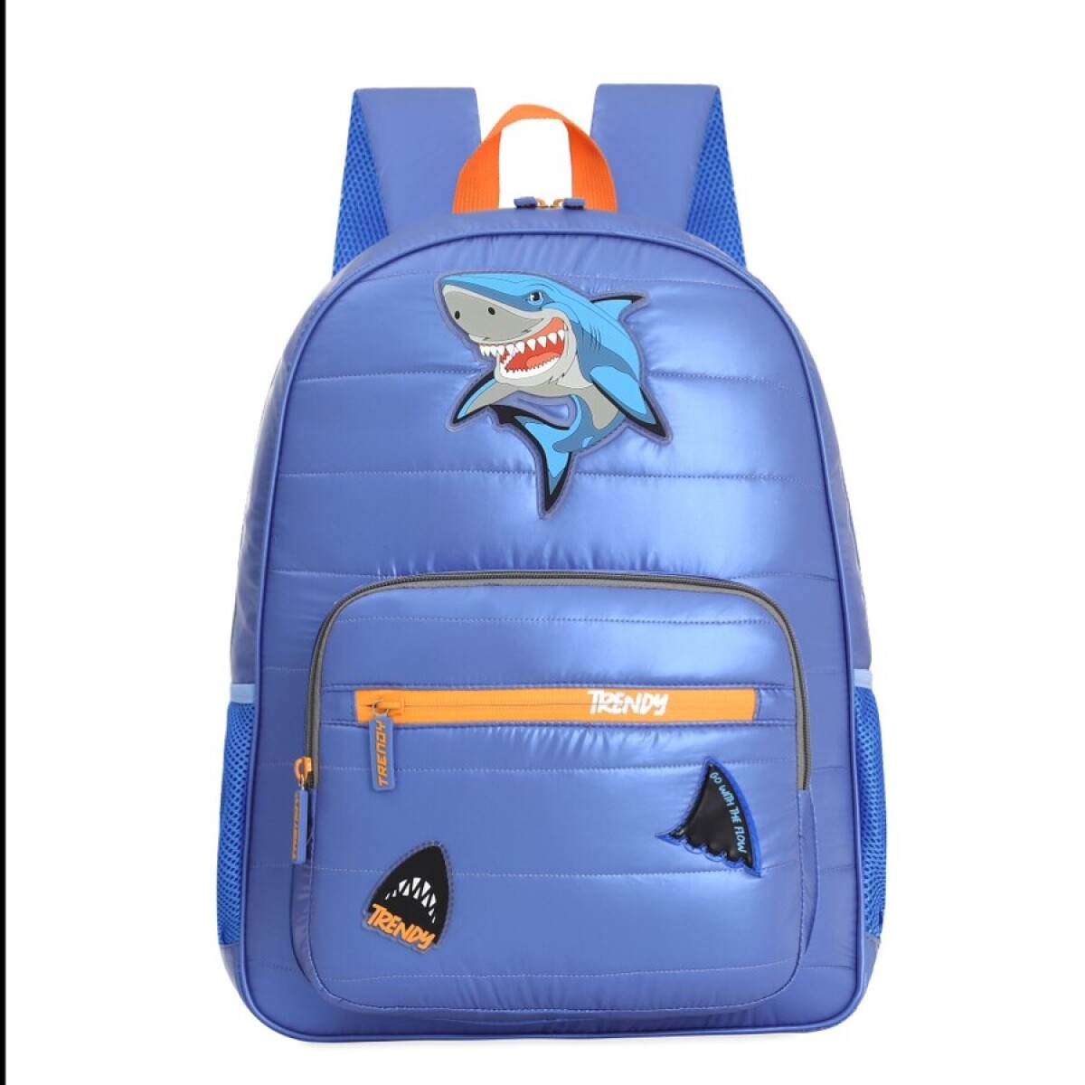 MOCHILA TRENDY PUFFER SHARK CELESTE 