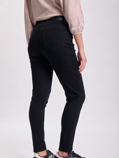 Pantalón jean skinny Negro