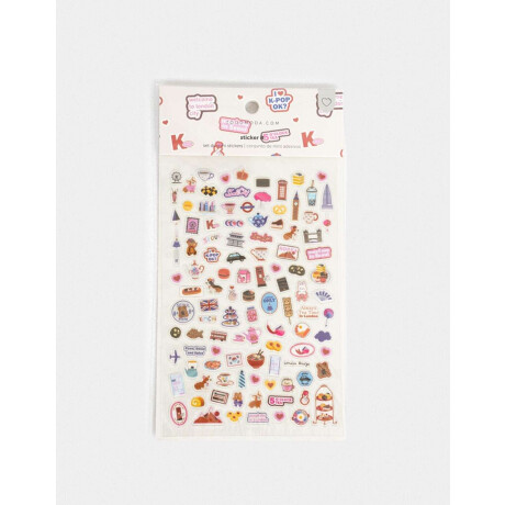 Stickers y Album Stickers Vinilo Combinacion Multicolor