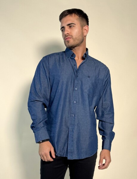 Camisa Jean Nicolaos Navy