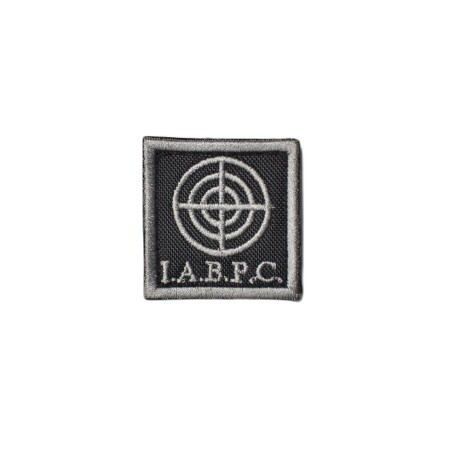 Parche bordado I.A.B.P.C. - Instancia de Adiestramiento Básico de Puntería de Combate Negro