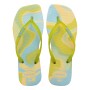 Sandalias Havaianas Slim Square Jelly Mujer Buttercream