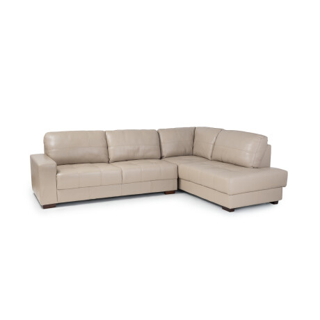 Rinconera Personale - Cuero Básico - Chaise Derecho 519 (Beige)