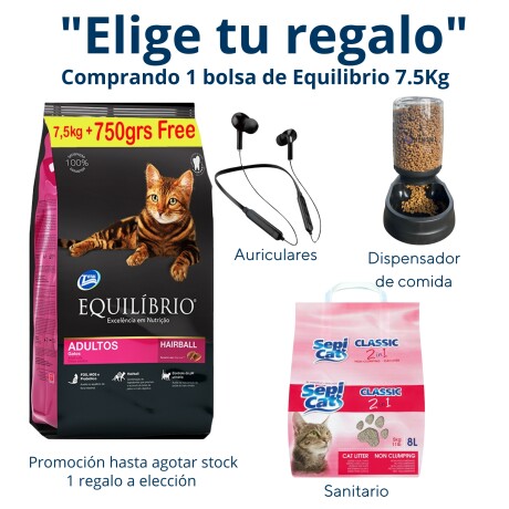 EQUILIBRIO GATO ADULTO 7.5 KGS Equilibrio Gato Adulto 7.5 Kgs