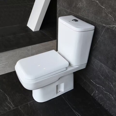 Inodoro con mochila c/Tapa Torrens Blanco Aqua Inodoro Con Mochila C/tapa Torrens Blanco Aqua