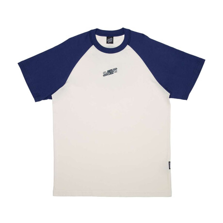 Remera Oversized Check Alt Dot Mono de Hombre Blanco