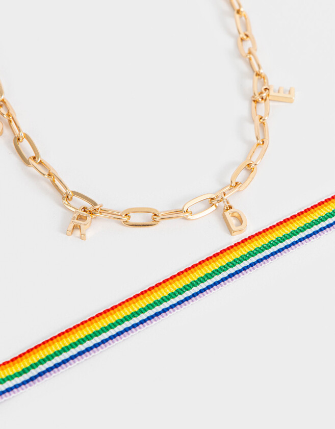 Chokers Pride Set De Chokers "pride" - Dorado