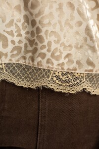 Top Encaje Bordados Nacar
