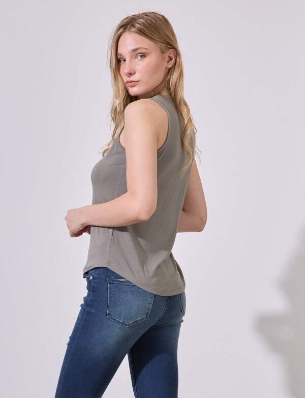 Musculosa Modal OLIVA