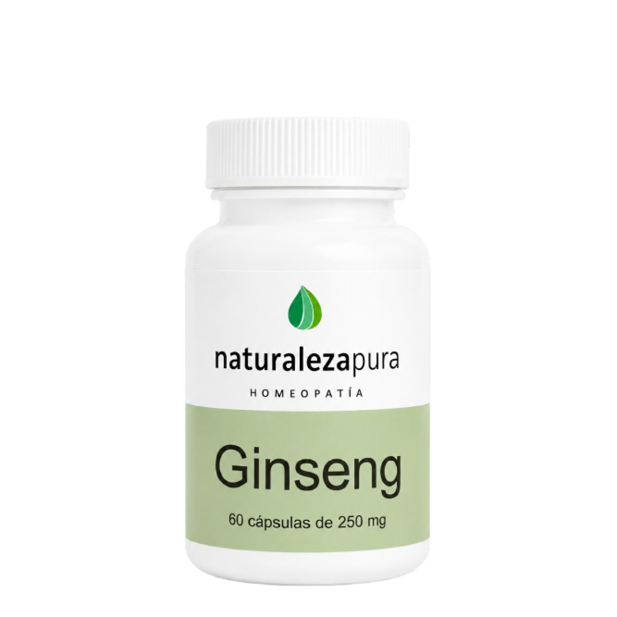 Ginseng 250mg 60 Cap Naturaleza Pura 
