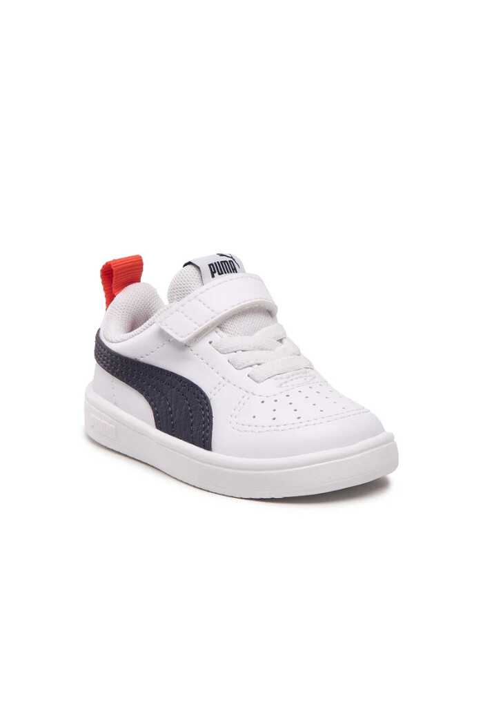 Champion Puma niño Rickie con velcro AC + PS Blanco