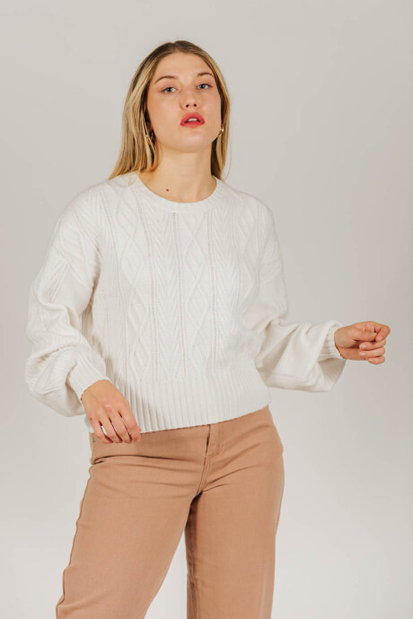 Sweater Catalpa Marfil / Off White