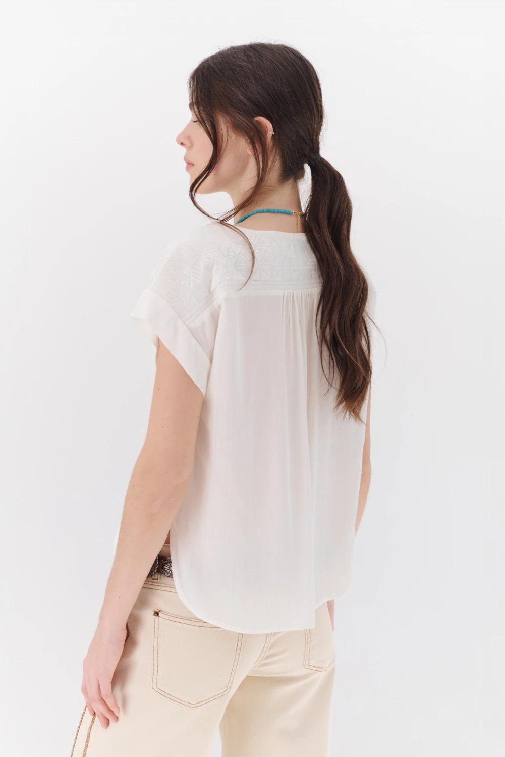 BLUSA SILVER BORDADA blanco 2