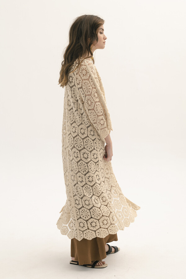 SACON CROCHET BEIGE
